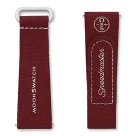 Moonswatch Bordeaux/Light Grey Rubber Moonswatch Bordeaux/Light Grey Rubber